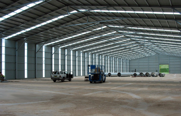 ساخت سازه های صنعتی سوله