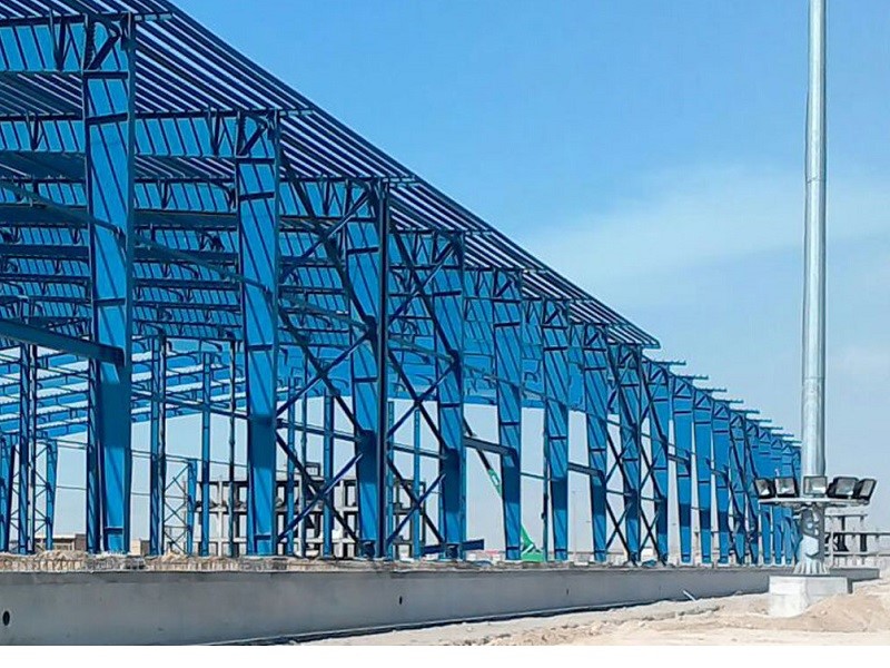 ساخت و اجرای سوله سازی باکیفیت استاندارد ومدت زمان